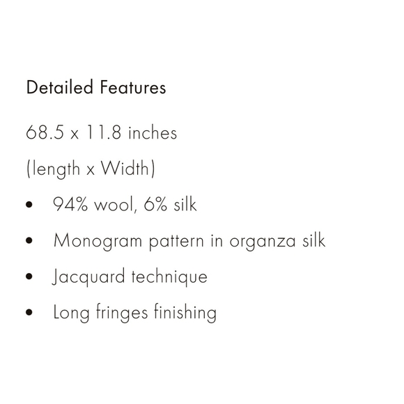 Louis Vuitton Scarf-100% authentic. - Picture 2 of 3